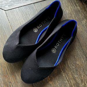 Rothy's Black Solid Flat 9.5